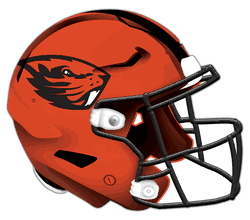 Oregon State Beavers Authentic Helmet Cutout 24"