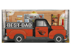 Oregon State Beavers Best Dad Truck 6x12 Sign