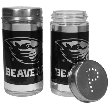 Oregon State Beavers Black Salt & Pepper Shaker