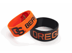 Oregon State Beavers Bracelets - 2 Pack Wide