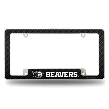 Oregon State Beavers Carbon Fiber 12