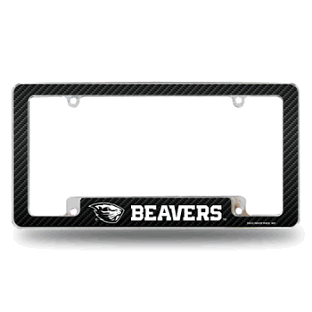 Oregon State Beavers Carbon Fiber 12