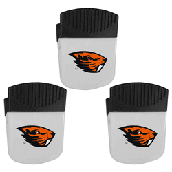 Oregon State Beavers Chip Clip Magnets, 3pk