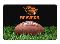 Oregon State Beavers Classic Football Pet Bowl Mat - L
