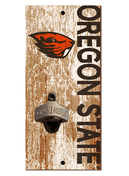 Oregon State Beavers Distressed Bottle Opener