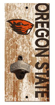 Oregon State Beavers Distressed Bottle Opener