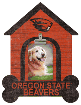 Oregon State Beavers Dog Bone House Clip Frame