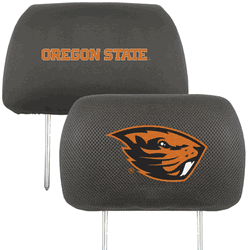 Oregon State Beavers Embroidered Head Rest Cover Set - 2 Pieces