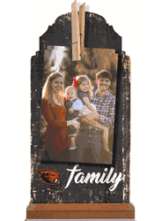 Oregon State Beavers Family Clothespin 6x12