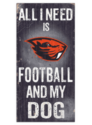 Oregon State Beavers Football and My Dog Sign