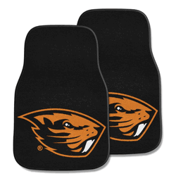 Oregon State Beavers Front Carpet Car Mat Set - 2 Pieces