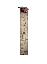 Oregon State Beavers Growth Chart Sign 6x36