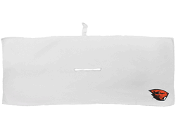 Oregon State Beavers Large Microfiber Towel - 16" x 40" (White)