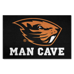 Oregon State Beavers Man Cave Starter Mat Accent Rug - 19in. x 30in.