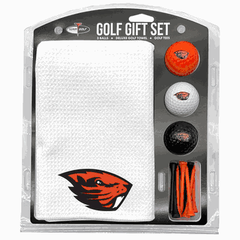 Oregon State Beavers Microfiber Towel Gift Set - 16 x 40 (White)