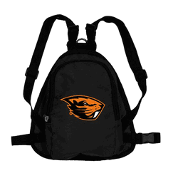 Oregon State Beavers Pet Mini Backpack BLCK M