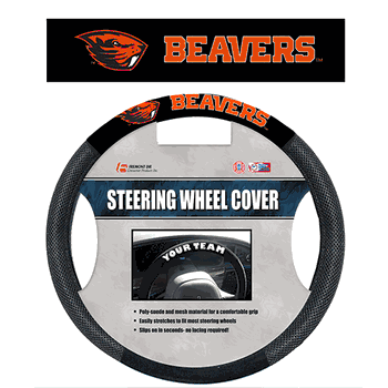 Oregon State Beavers Poly-Suede Steering Wheel Cover