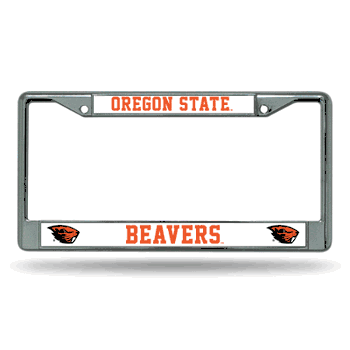 Oregon State Beavers Chrome Frame