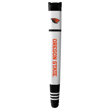 Oregon State Beavers Putter Grip (White with colored stripes)