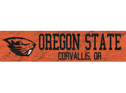 Oregon State Beavers Team Name Sign