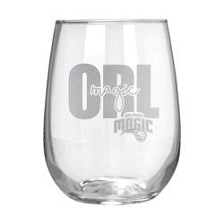 Orlando Magic 17oz Stemmless Wine Glass