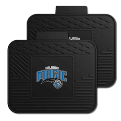 Orlando Magic Back Seat Car Utility Mats - 2 Piece Set