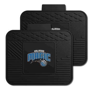 Orlando Magic Back Seat Car Utility Mats - 2 Piece Set