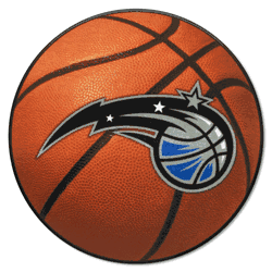 Orlando Magic Basketball Rug - 27in. Diameter