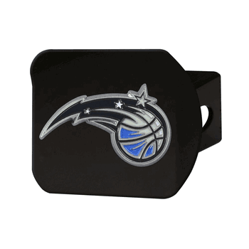 Orlando Magic Black Metal Hitch Cover - 3D Color Emblem