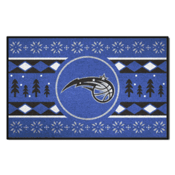 Orlando Magic Holiday Sweater Starter Mat Accent Rug - 19in. x 30in.