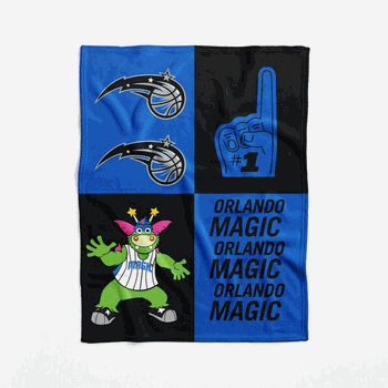 Orlando Magic NBA Domino Swaddle Blanket 40x50 inches