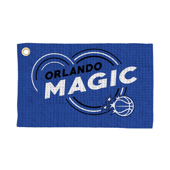 Orlando Magic NBA Droplets Waffle Fan Towel 16x25 inches