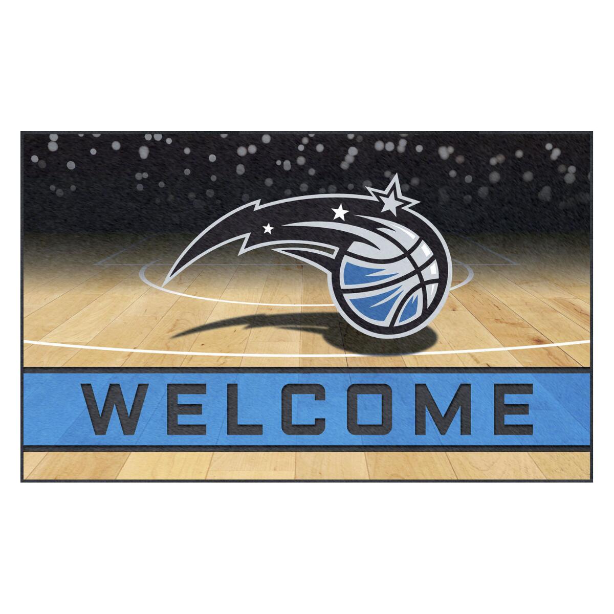 Orlando Magic Rubber Door Mat - Thumbnail 3