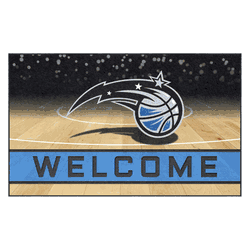 Orlando Magic Rubber Door Mat - 18in. x 30in.