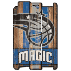 Orlando Magic Sign 11x17 Wood Fence Style