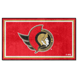 Ottawa Senators 3ft. x 5ft. Plush Area Rug
