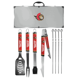 Ottawa Senators 8 pc Logo BBQ Set