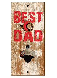 Ottawa Senators Best Dad Bottle Opener   Wood Sign