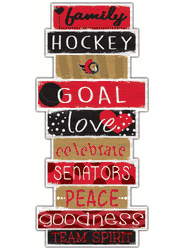 Ottawa Senators Celebrations Stack 24" Sign