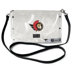 Ottawa Senators Clear Envelope Purse STRAP