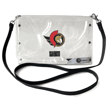 Ottawa Senators Clear Envelope Purse STRAP