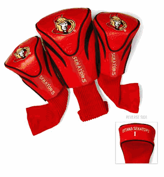 Ottawa Senators Club 3 Piece Contour Headcover Set
