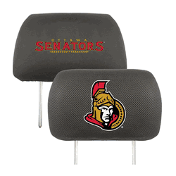 Ottawa Senators Embroidered Head Rest Cover Set - 2 Pieces