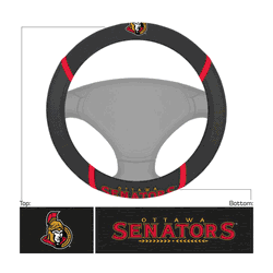 Ottawa Senators Embroidered Steering Wheel Cover
