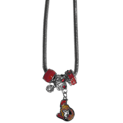Ottawa Senators Euro Bead Necklace