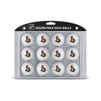 Ottawa Senators Golf Balls Pack of 12