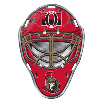 Ottawa Senators Heavy Duty Aluminium Helmet Emblem