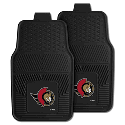 Ottawa Senators Heavy Duty Car Mat Set - 2 Pieces
