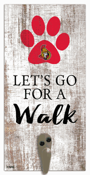 Ottawa Senators Leash Holder 6x12 Sign