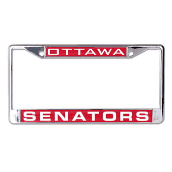 Ottawa Senators License Plate Frame - Inlaid